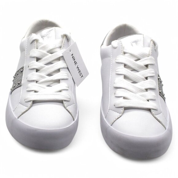 Nine West Women S Sneaks Lace-up Sneakers Women S Shoes - Picture 2 of 8